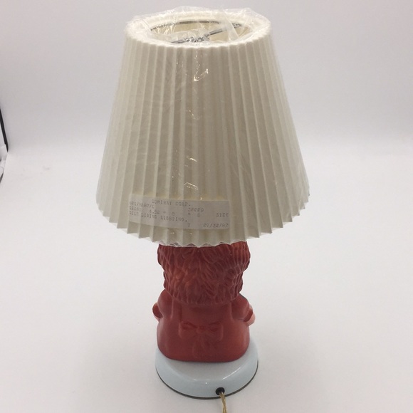 Rare Vintage 1982 Raggedy Ann Nursery or Child's Table Lamp With Shade 15” - Picture 5 of 15